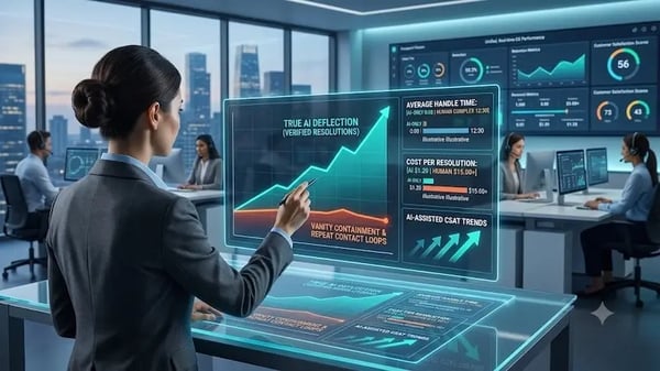 ROI del servizio clienti AI: metriche di fidelizzazione da monitorare