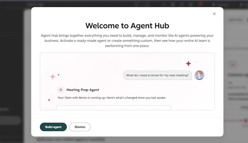 Step 2: Access the Agent Hub Workspace