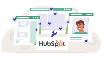 将您的网站与 HubSpot 整合，以获取和管理潜在客户