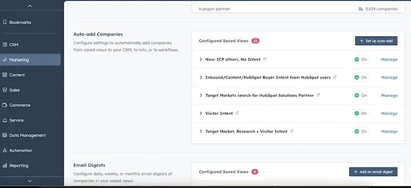 Auto Add Companies Hubspot