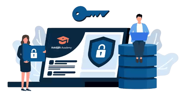 Confidentialité des données : se former avec HubSpot Academy