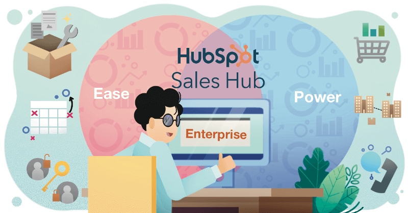 HubSpot 销售枢纽企业版功能