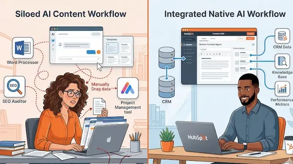 L'avantage de l'IA native : Breeze Content face à Jasper et Copy.ai