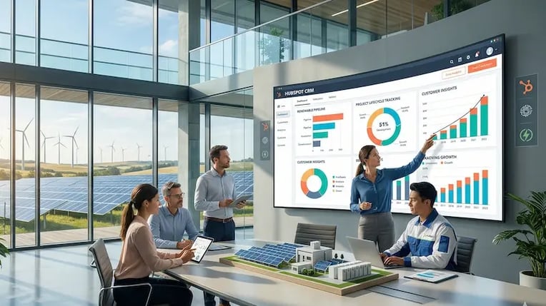 HubSpot CRM: Der Wachstumsmotor für erneuerbare Energien