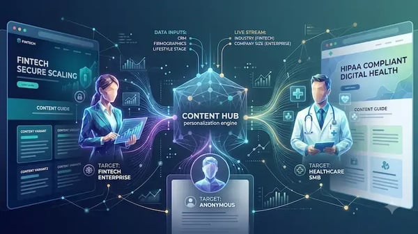 Personalización dinámica en tiempo real en HubSpot Content Hub