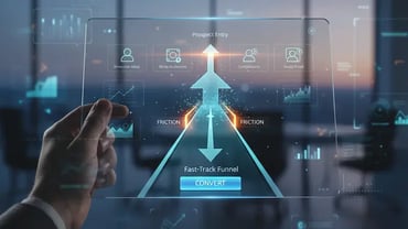 Landing pages B2B : moins de frictions, un entonnoir plus rapide