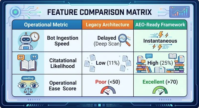 Features Comparison Matrix