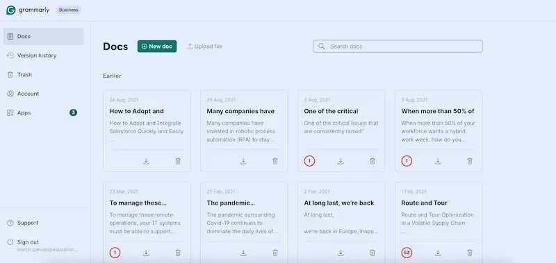Grammarly AI Tools