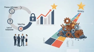 Cuellos de botella operativos: 10 retos de crecimiento para líderes