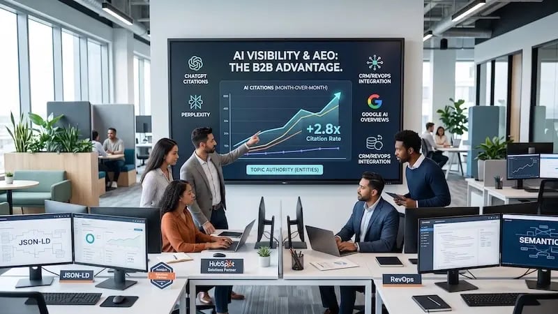 Scegliere il partner HubSpot per la visibilità nell'era dell'IA
