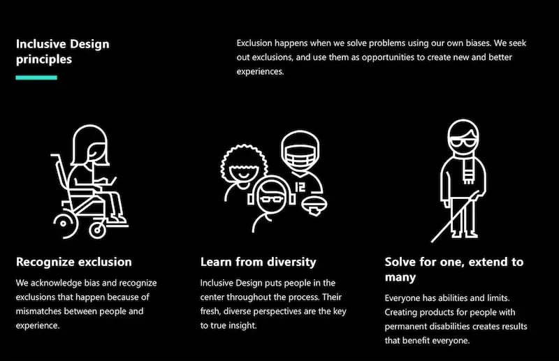 Microsoft inclusivity