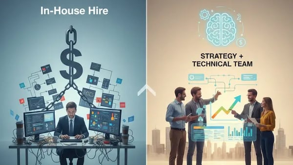 RevOps: Servizio esterno vs interno. Analisi costi-benefici