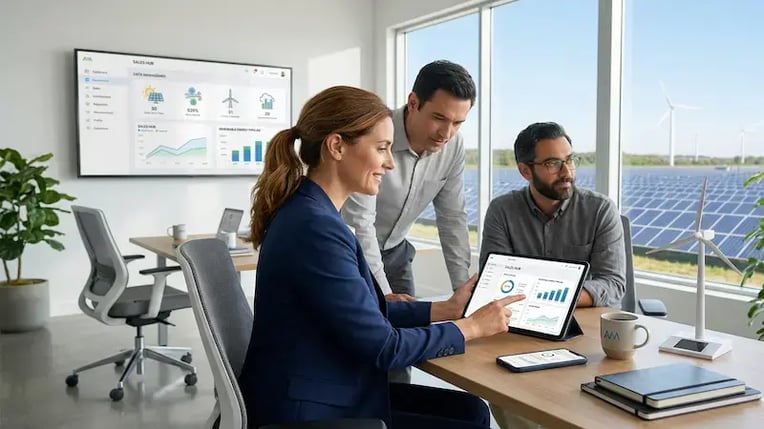 Optimisation des Ventes Énergies Renouvelables avec HubSpot CRM