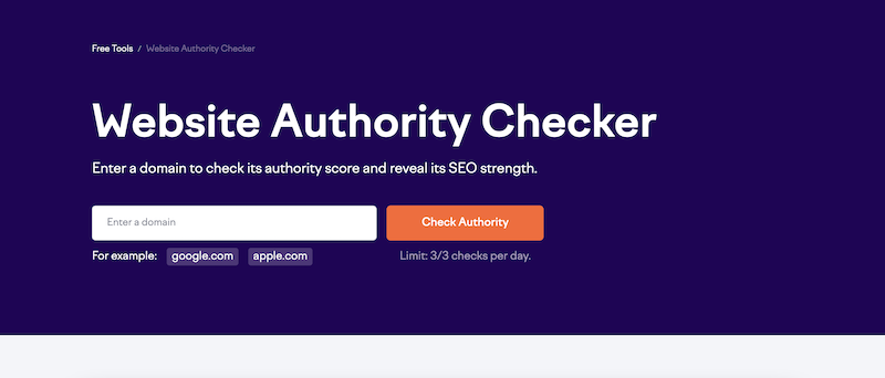 SemRush Domain Checker