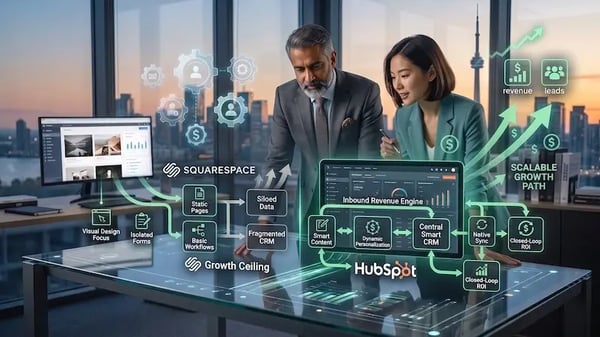 Migrar de Squarespace a HubSpot: Potencia tu Crecimiento Empresarial