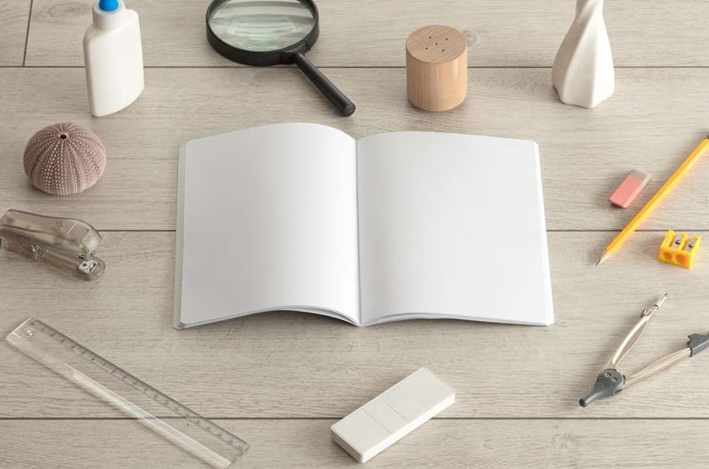 Empty notebook