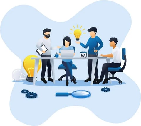 ¿Debe el departamento de ventas solicitar contenidos al de marketing?