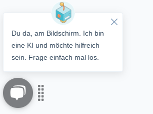 Chatbot dialog German