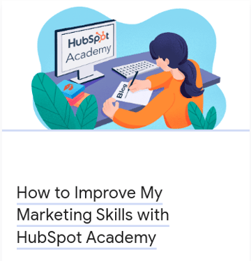 HubSpot Academy for Marketing