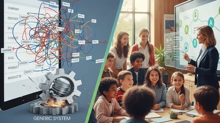 ¿Por qué los CRM genéricos no funcionan en la educación?