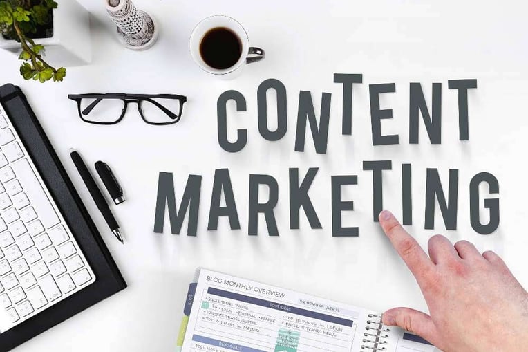 Content marketing includes driving growth in your sites organic traffic