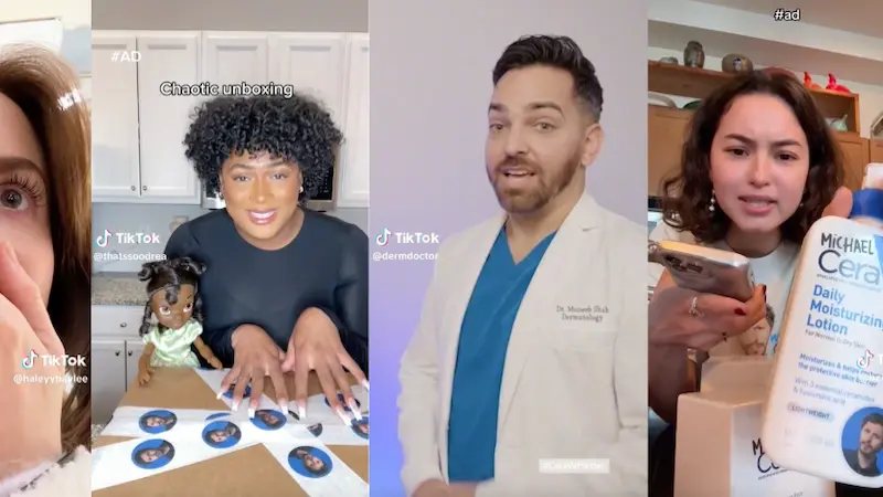 Publicación de LinkedIn que muestra la exitosa campaña de marketing de influencers de CeraVe durante el Super Bowl.