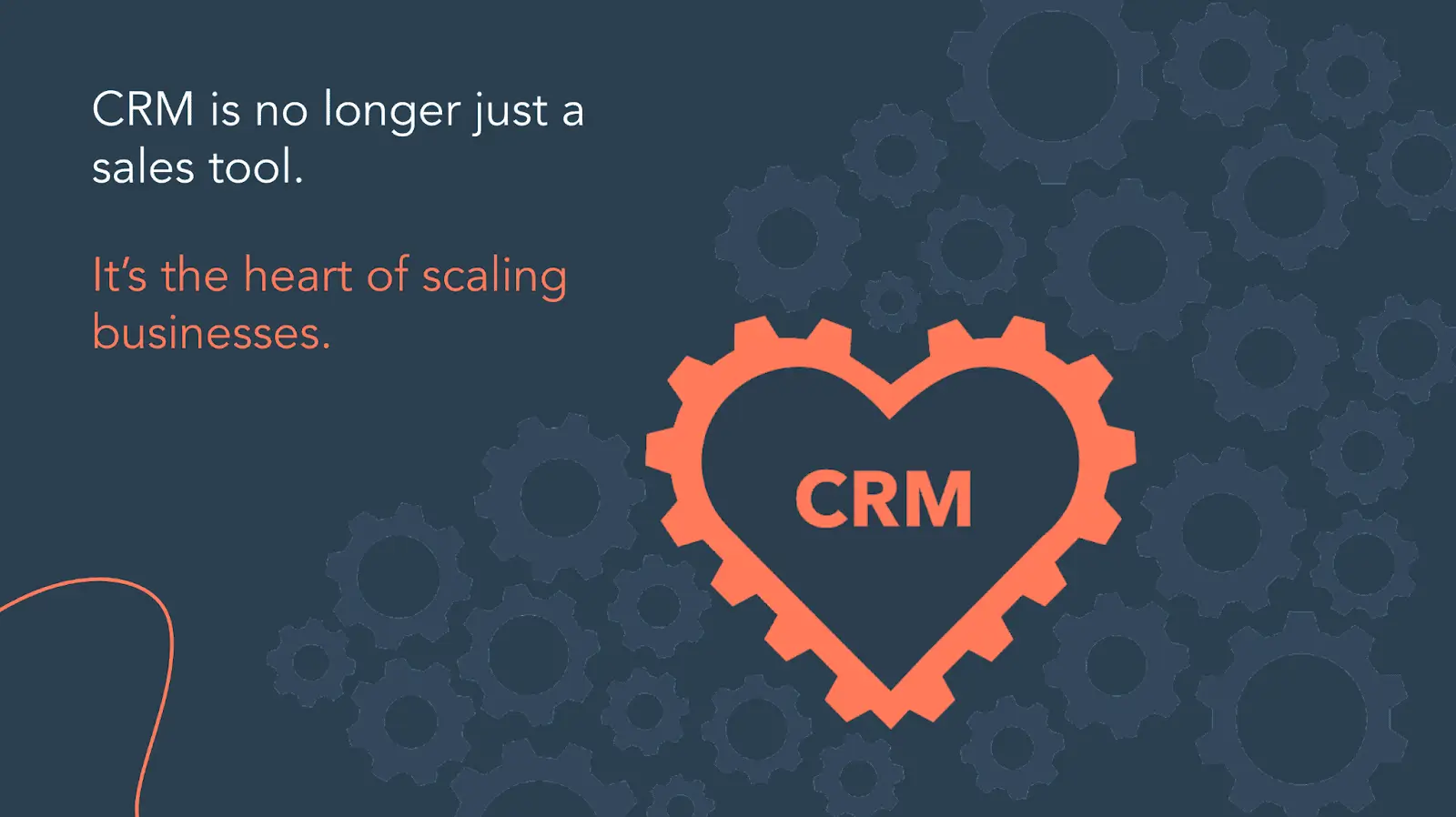 A diagram showing that a Customer Relationship Management (CRM) system is more than a tool, it is a central hub for business operations.