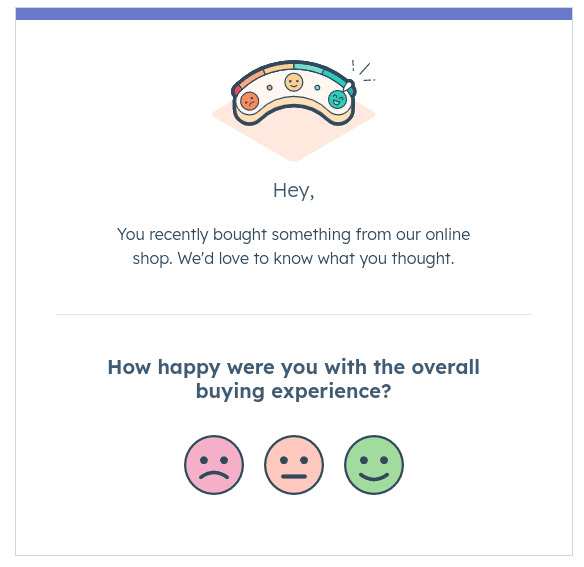 Enquêtes de satisfaction client dans HubSpot