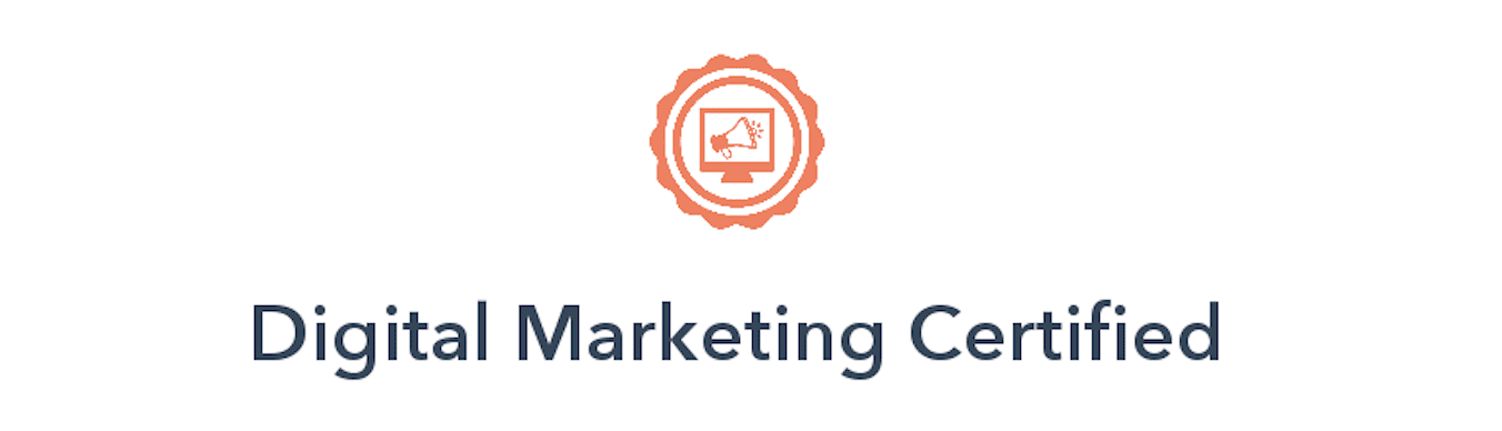 Aperçu du cours de certification en marketing numérique de HubSpot Academy