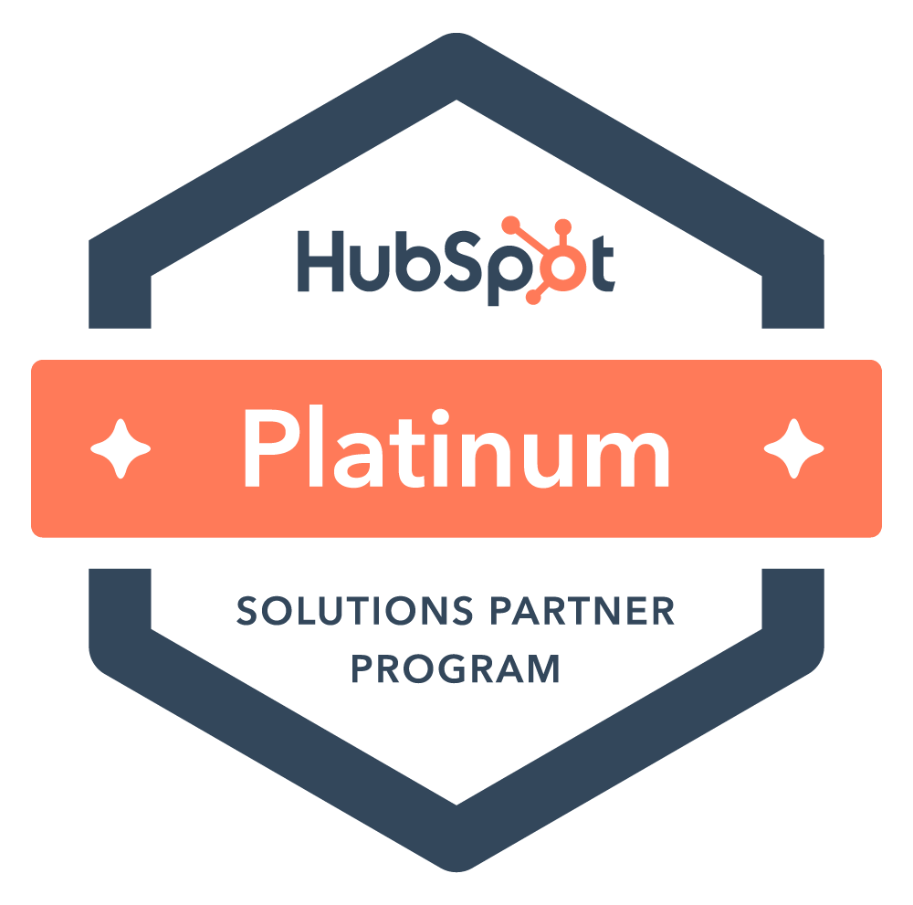 HubSpot Platinum Partner Abzeichen