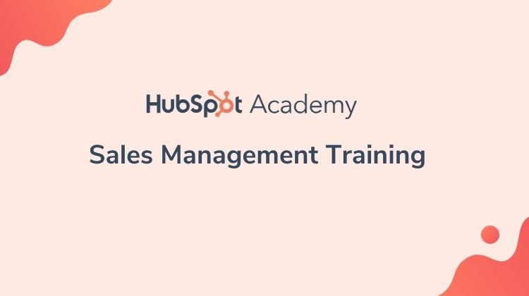 Insignia de la certificación de Formación en Gestión de Ventas de HubSpot
